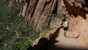 PICTURES/Angels Landing - Zion/t_Going Up ALT3.JPG